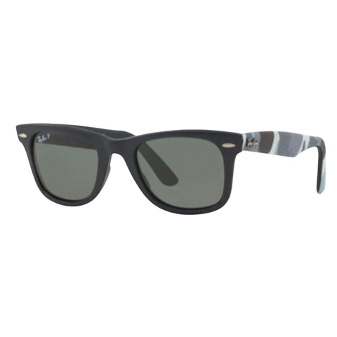 Wayfarer 2140 Militar - 6066 58 Negro Patilla Camuflada Gris