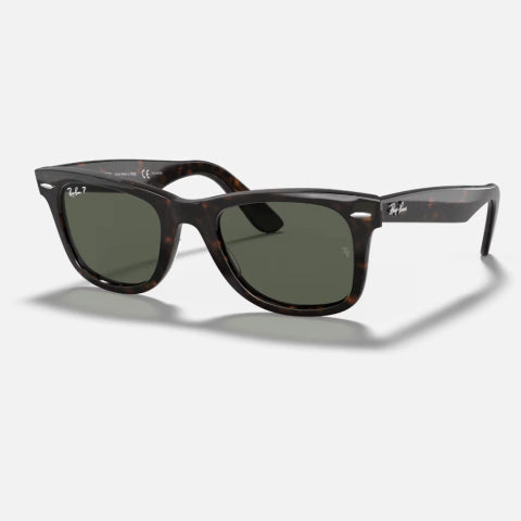 Wayfarer 2140 polarizado - 902 58 Carey Verde
