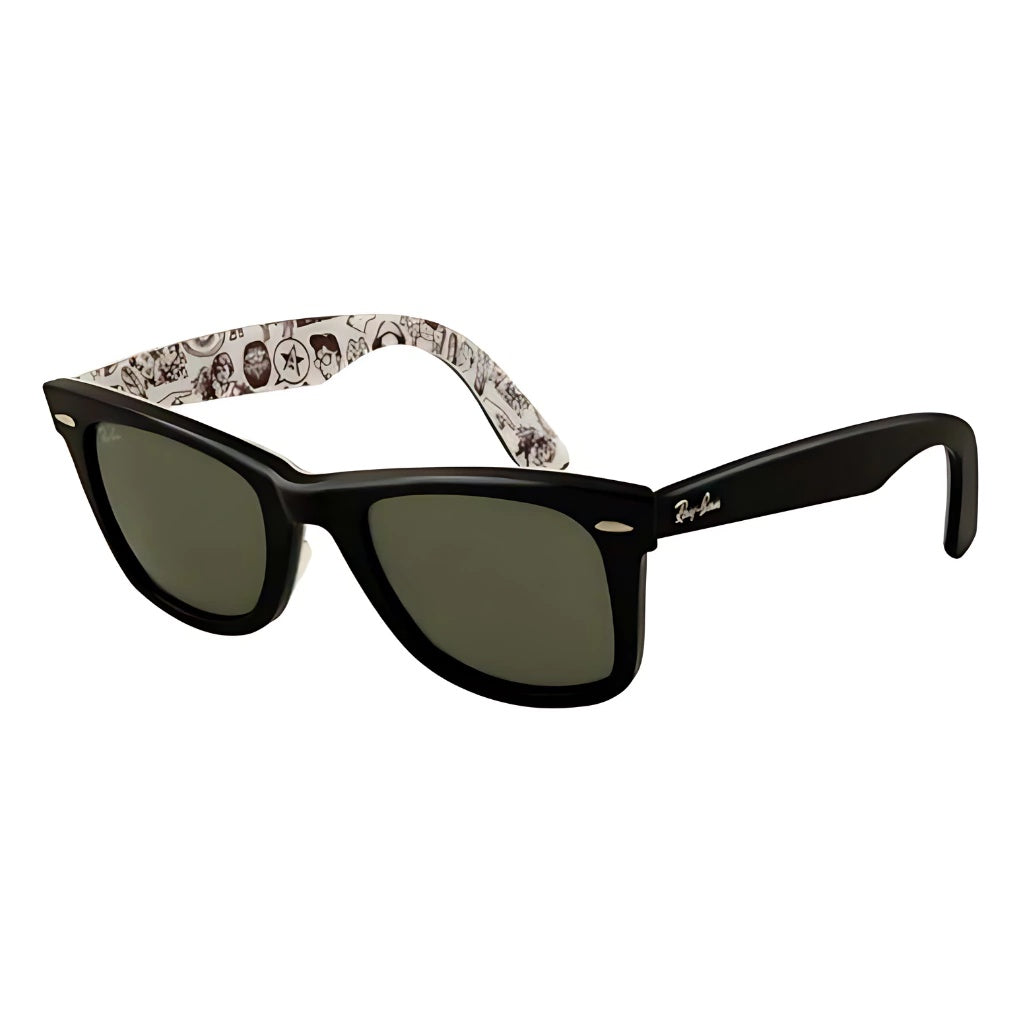 Wayfarer 2140 Rareprint - 1046 - 3N negro int comics verde