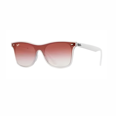 WAYFARER 4440N (blaze) Espejados - 6357 V0 Transparente Rojo Rojo Degrade Espejado