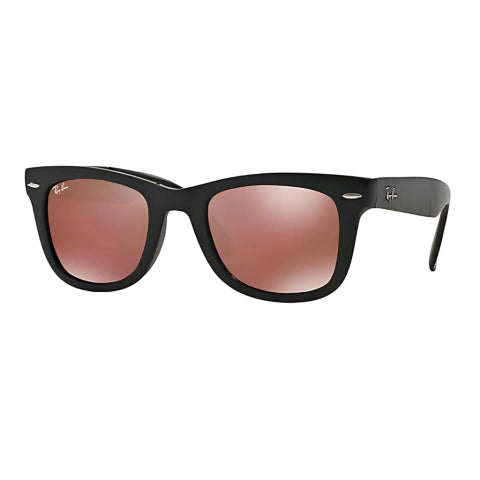 Wayfarer Folding 4105 Espejados - 601S 2K Negro Rosa Espejado