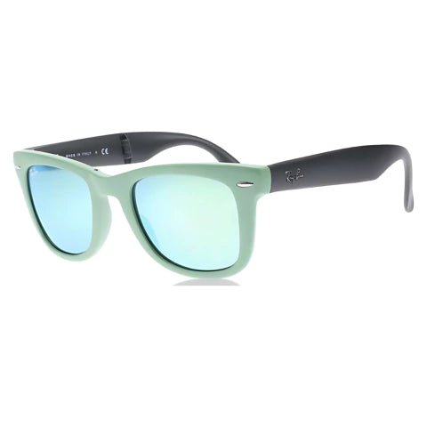 Wayfarer Folding 4105 Espejados - 6021 19 Verde Verde Espejado